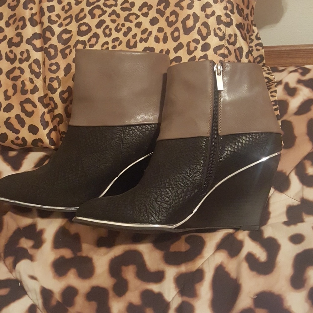 Wedge Booties